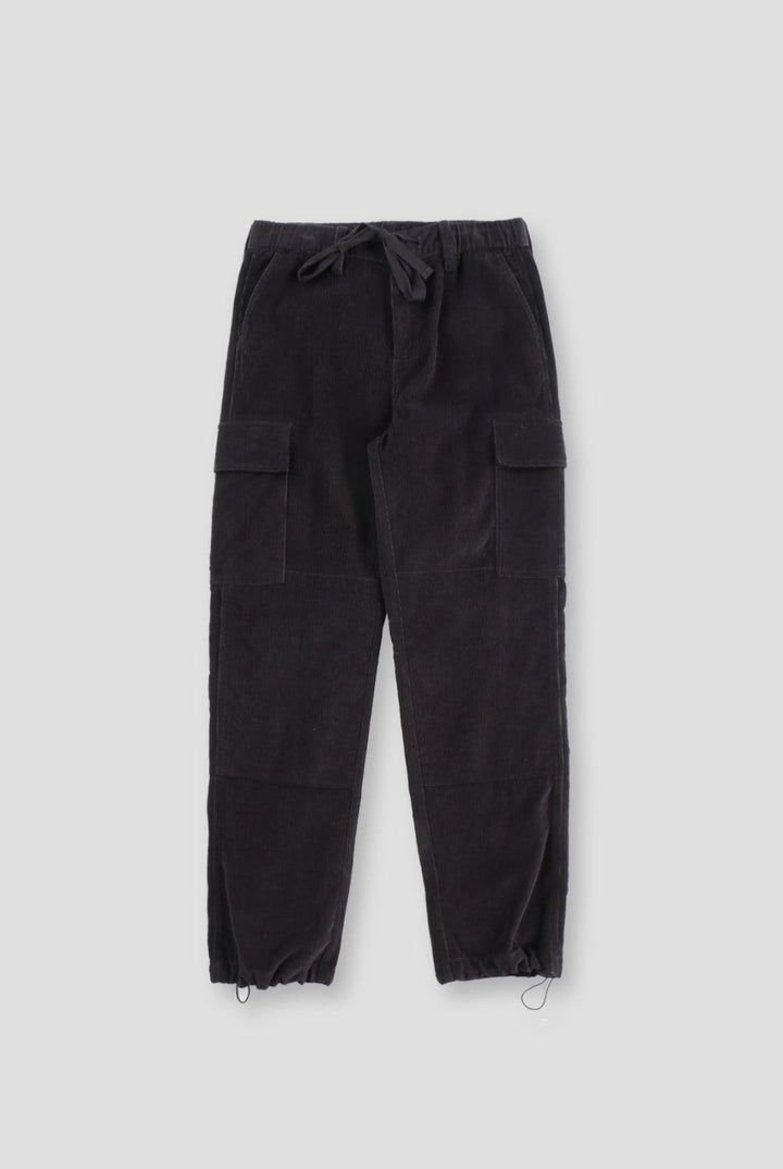 Corduroy Off Duty Cargo - Black - pants - baby