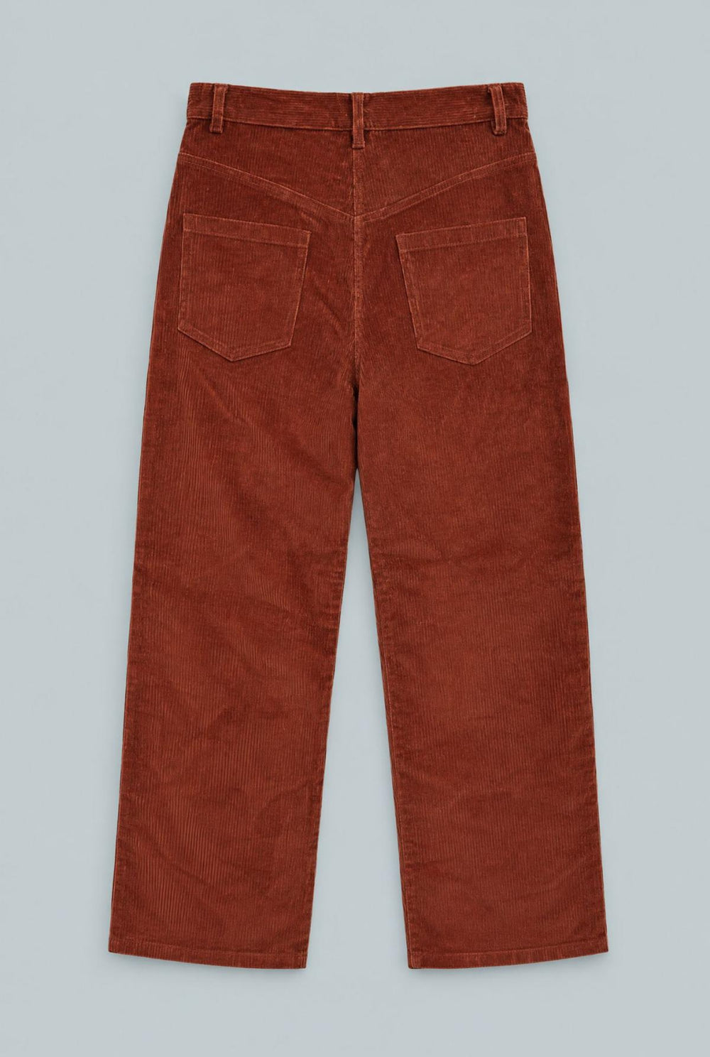 Corduroy Pant - Rust - S - Pants