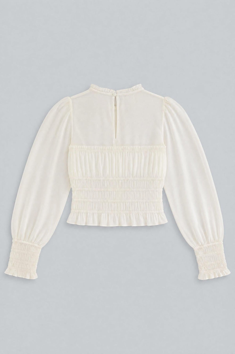Corset Blouse - Ivory - Shirt