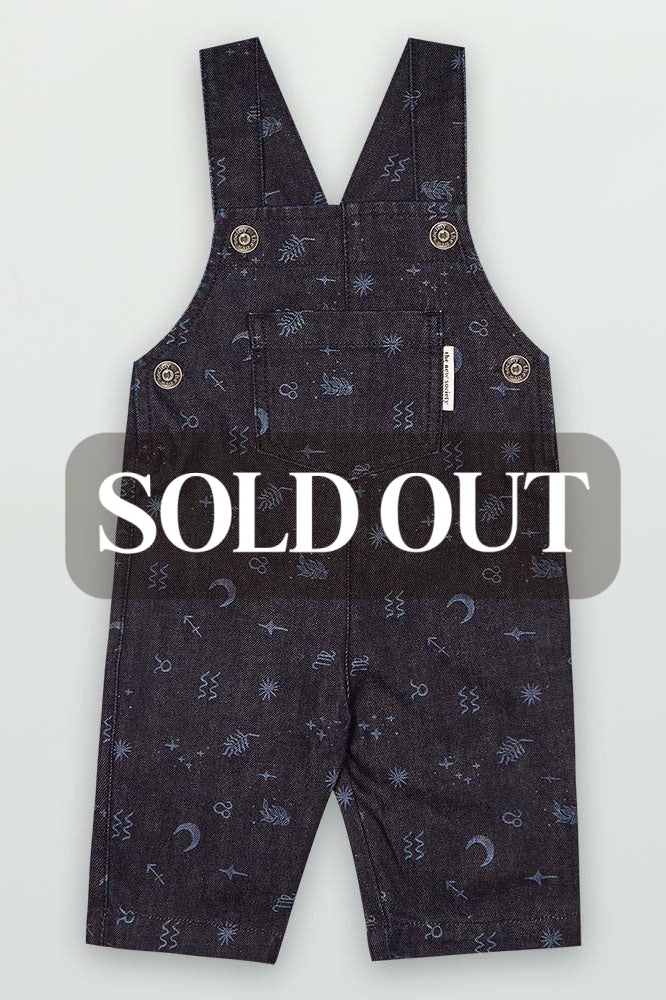 Cosmos Baby Overall - Cosmos Print - Overalls