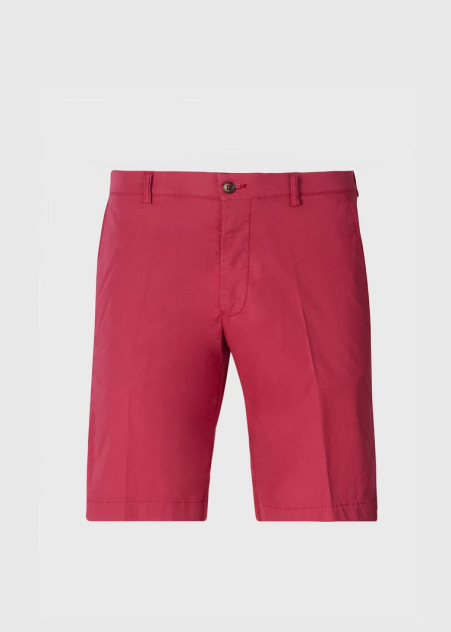 Cotton Bermuda Short - Magenta - 42 Long - Bermuda Short