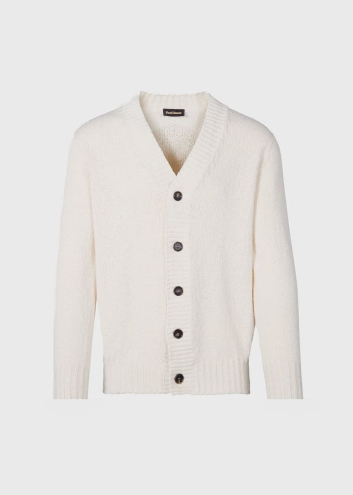 Cotton Button Front Cardigan - Sand - XL (44) - Cardigan