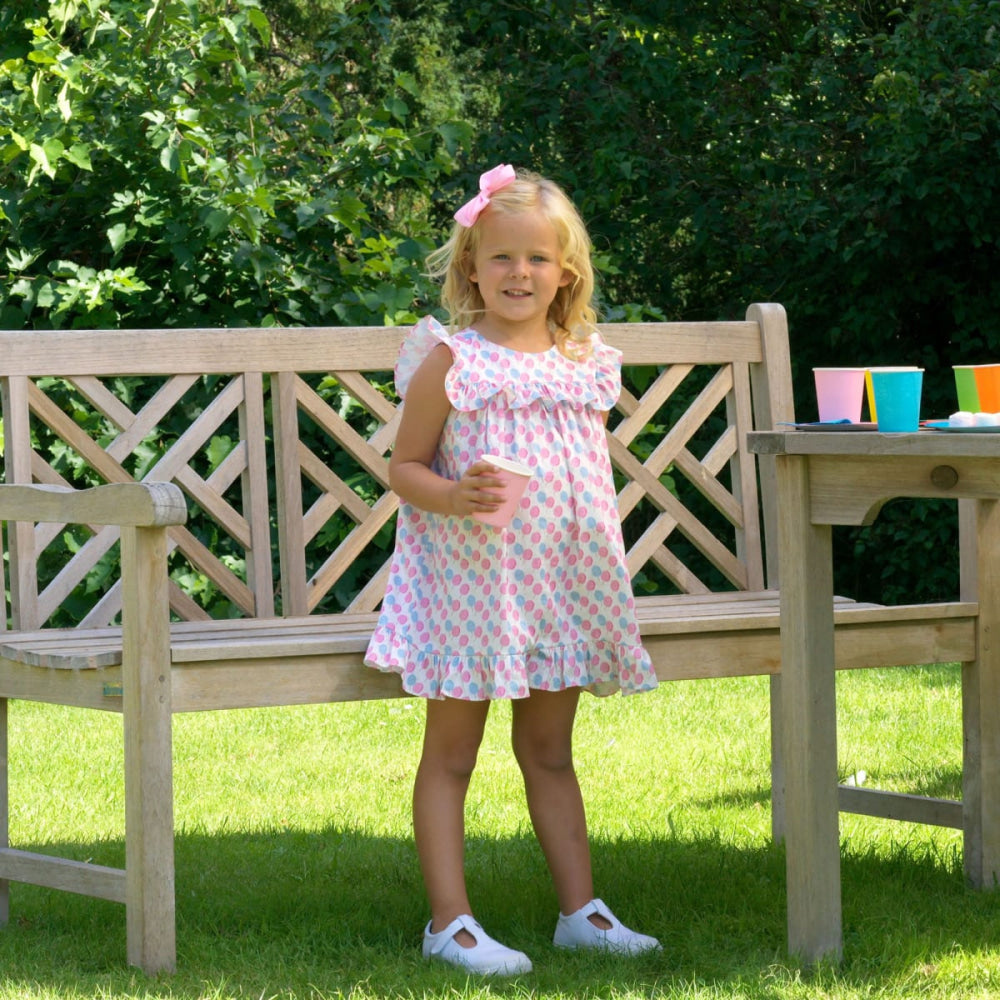 Cotton Candy Frill Dress - 10y - Dresses