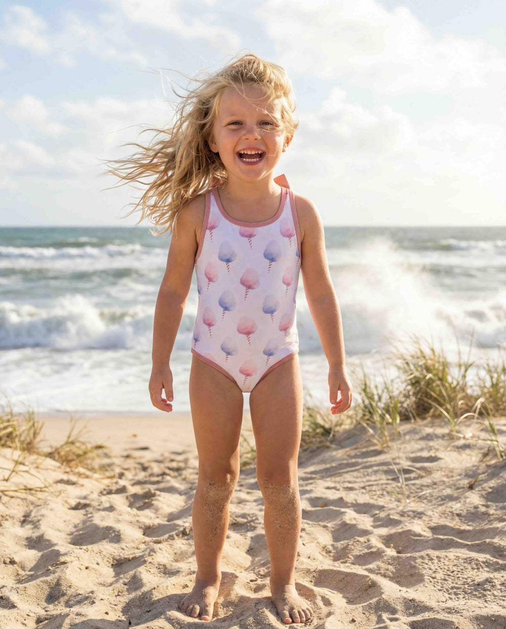 Cotton Candy One Piece Tank - One Piece Swim