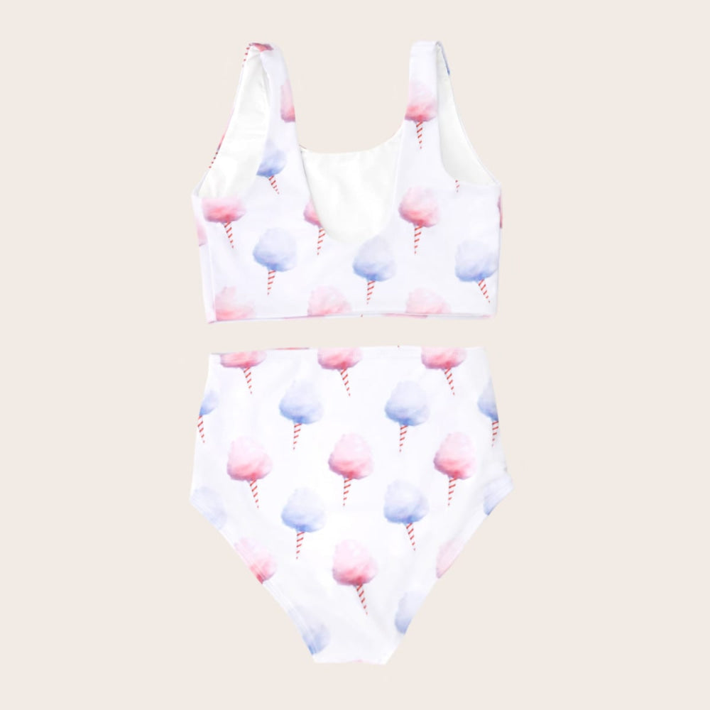 Cotton Candy Two Piece Tank - Two Piece Swim