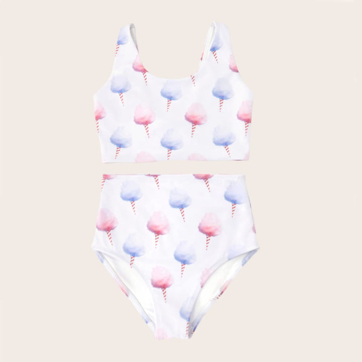 Cotton Candy Two Piece Tank - Two Piece Swim