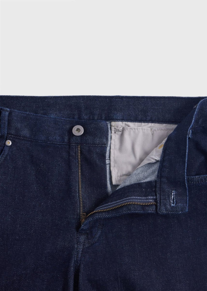 Cotton & Cashmere Denim Pant - Dark Denim - jeans - baby