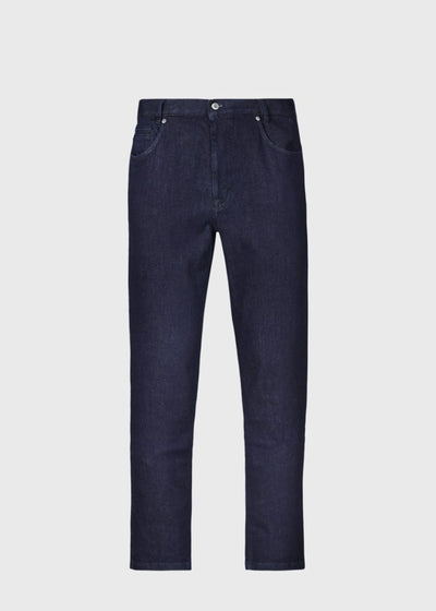 Cotton & Cashmere Denim Pant - Dark Denim - jeans - baby