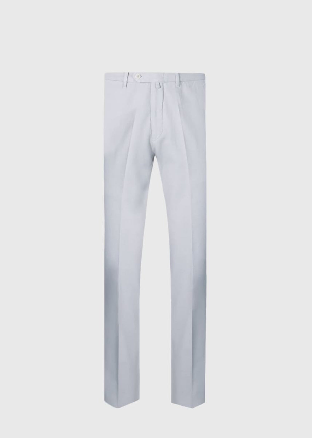 Cotton & Cashmere Trouser - Light Grey - Trouser