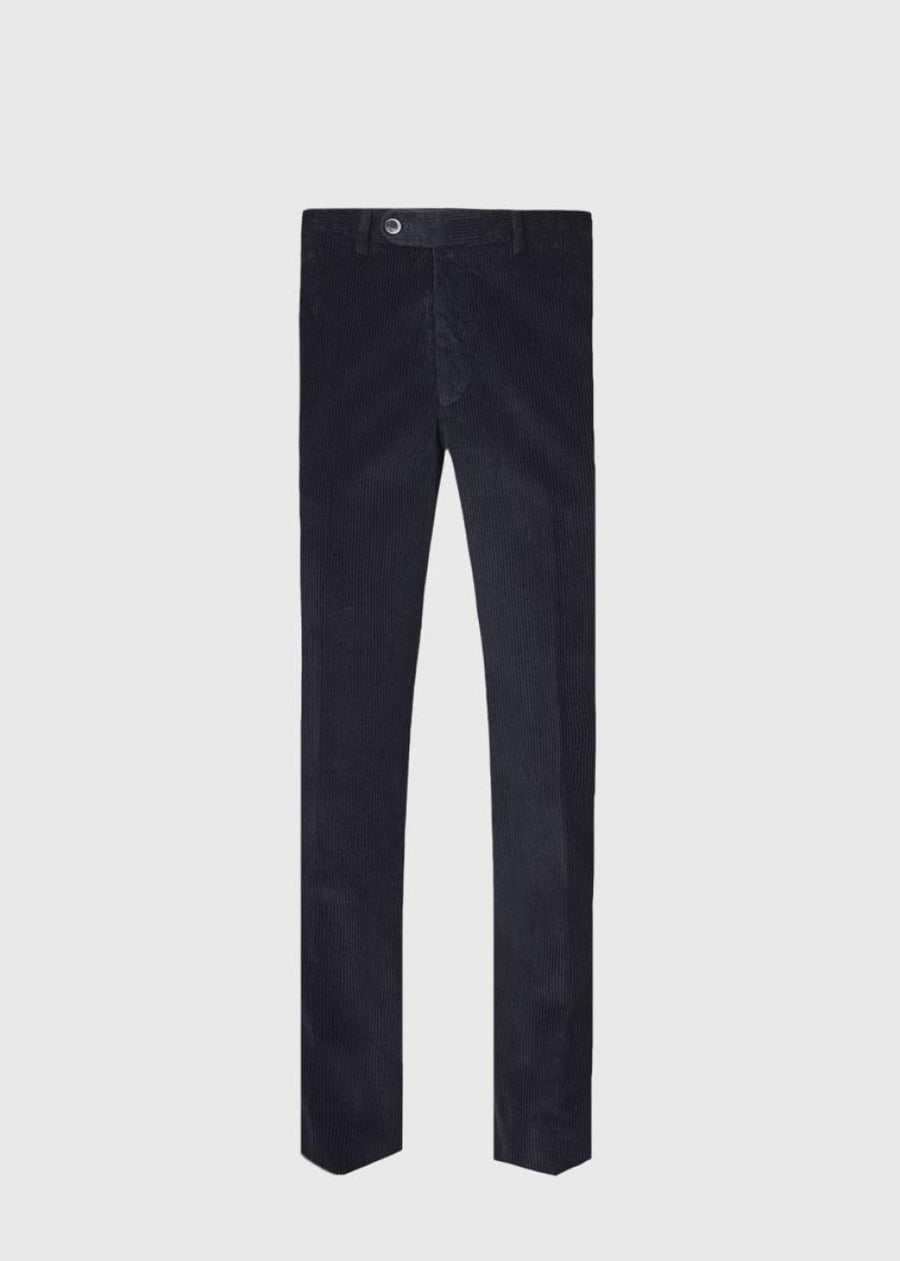 Cotton Corduroy Newton Pant - Black - Trouser