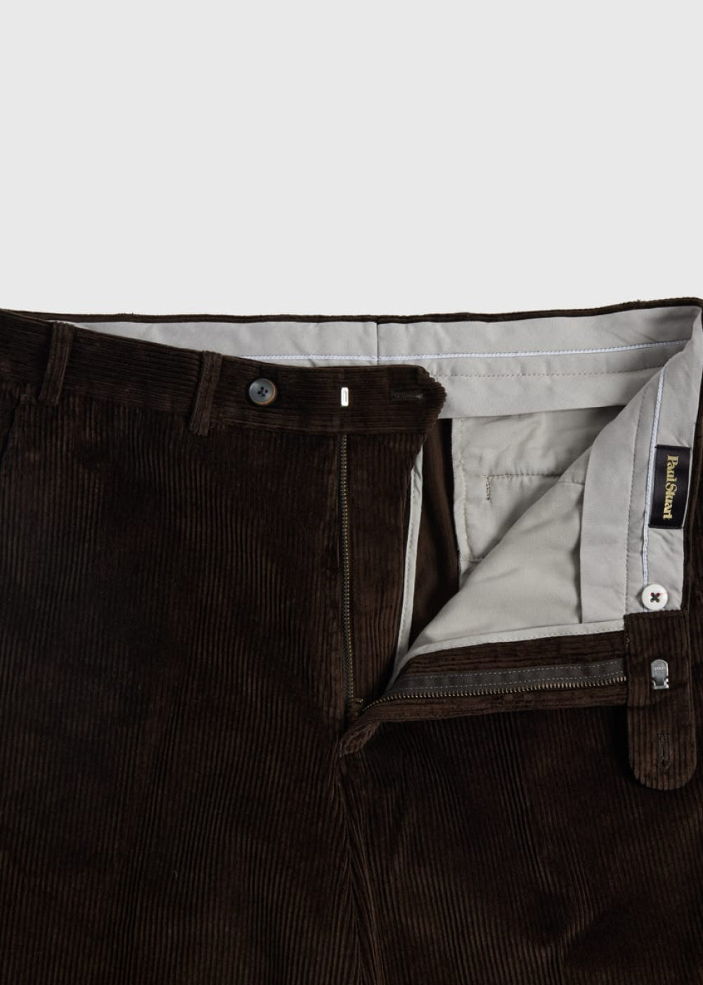 Cotton Corduroy Newton Pant - Dark Brown - Trouser