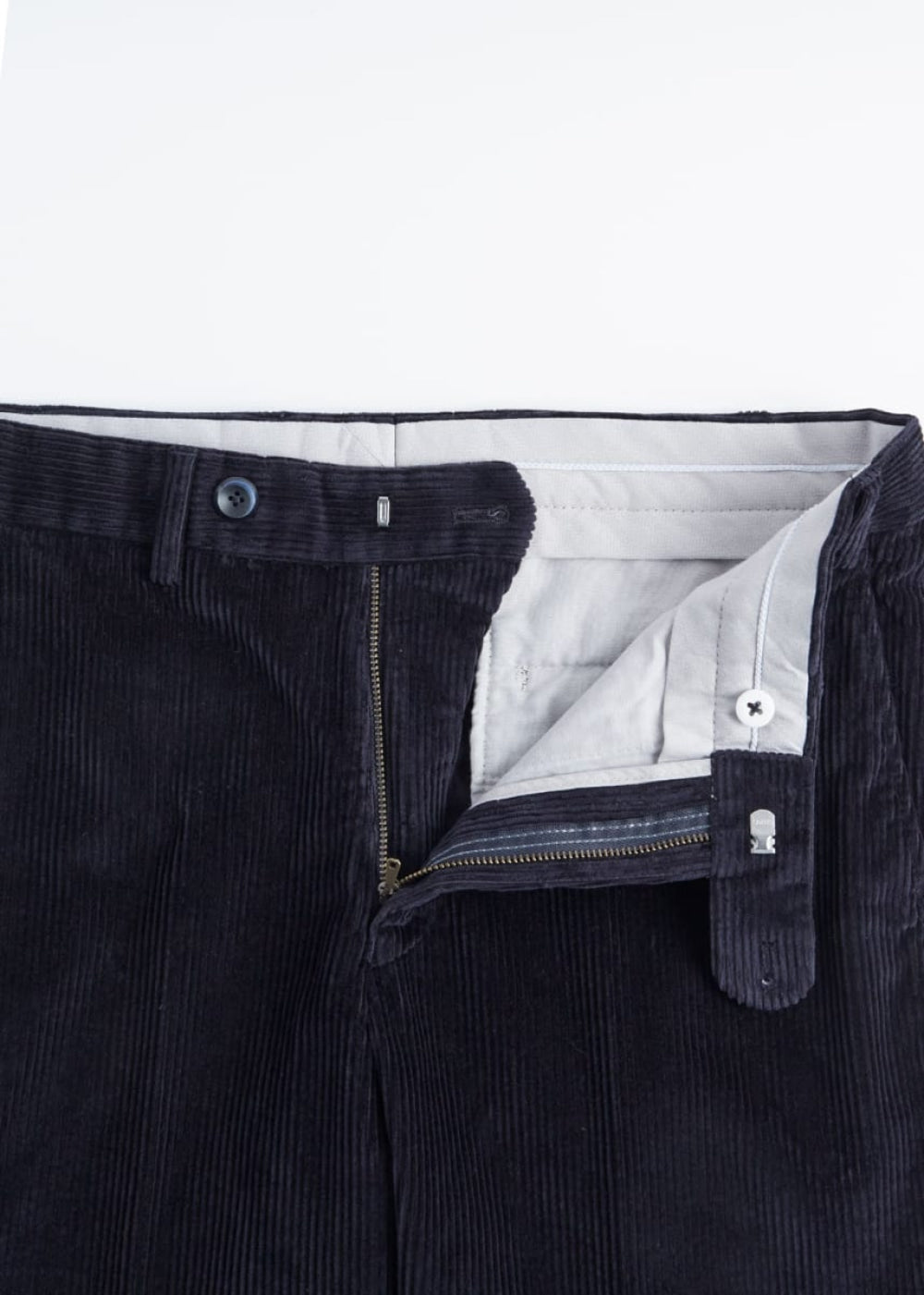 Cotton Corduroy Pant - Navy - 42 (Long) - Pants