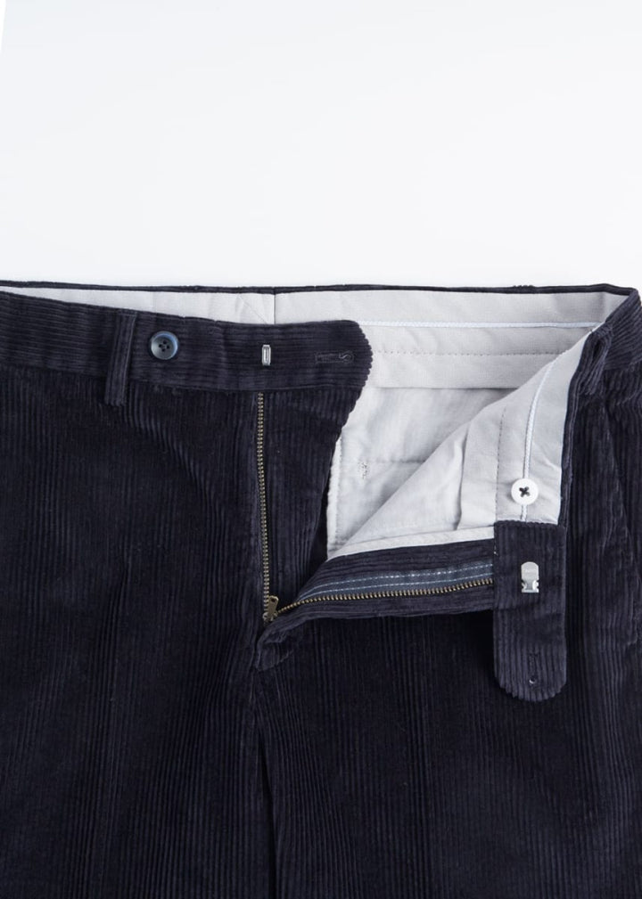 Cotton Corduroy Pant - Navy - 42 (Long) - Pants