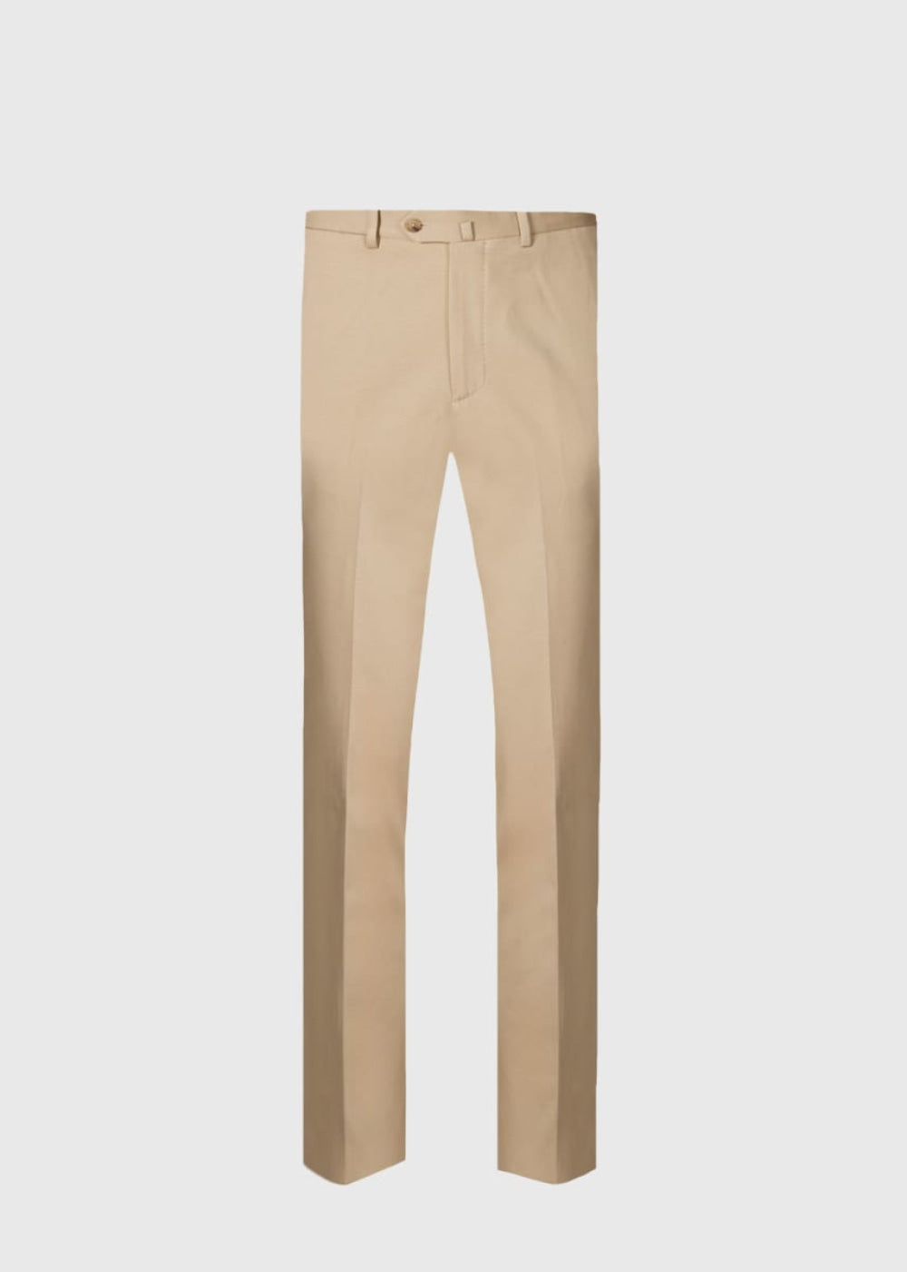 Cotton Double Breasted Suit - Tan - Suit