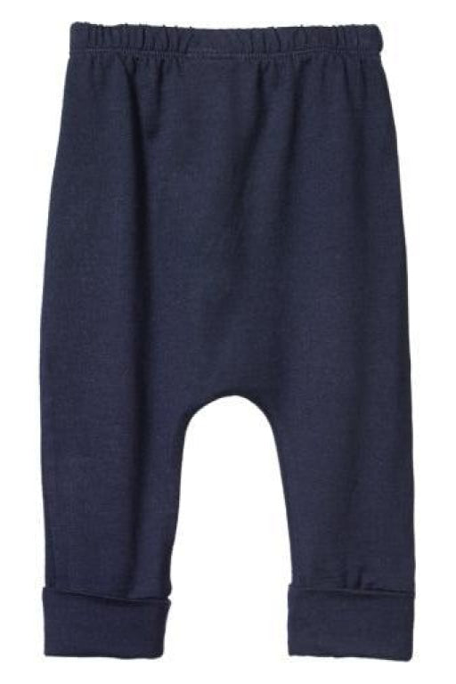 Cotton Drawstring Pants - Navy - FINAL SALE - Pants