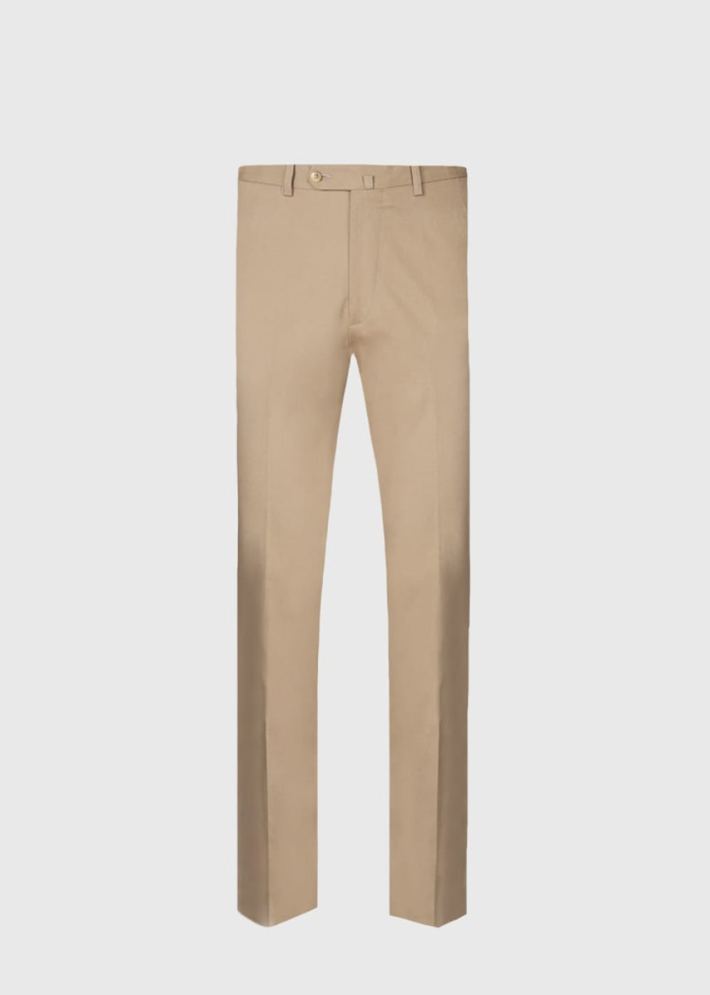 Cotton Dress Trouser - Camel - 42 - Trouser