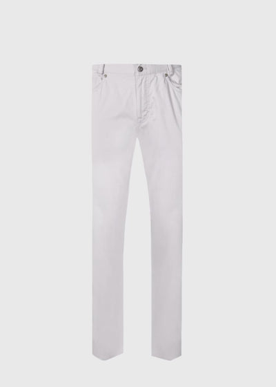 Cotton Five Pocket Pant - Stone - Pants