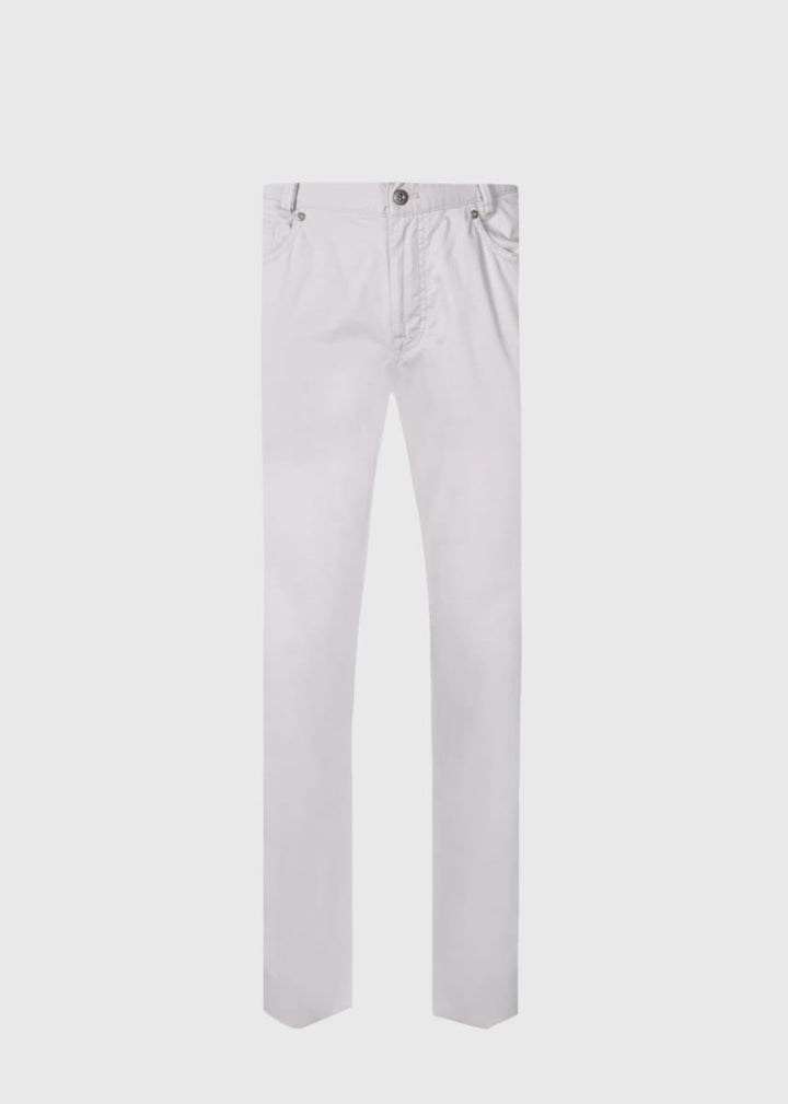 Cotton Five Pocket Pant - Stone - Pants