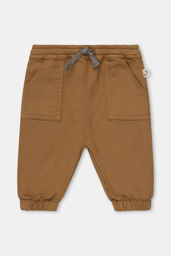 Cotton fleece baby pants - Oil - 6M - Joggers
