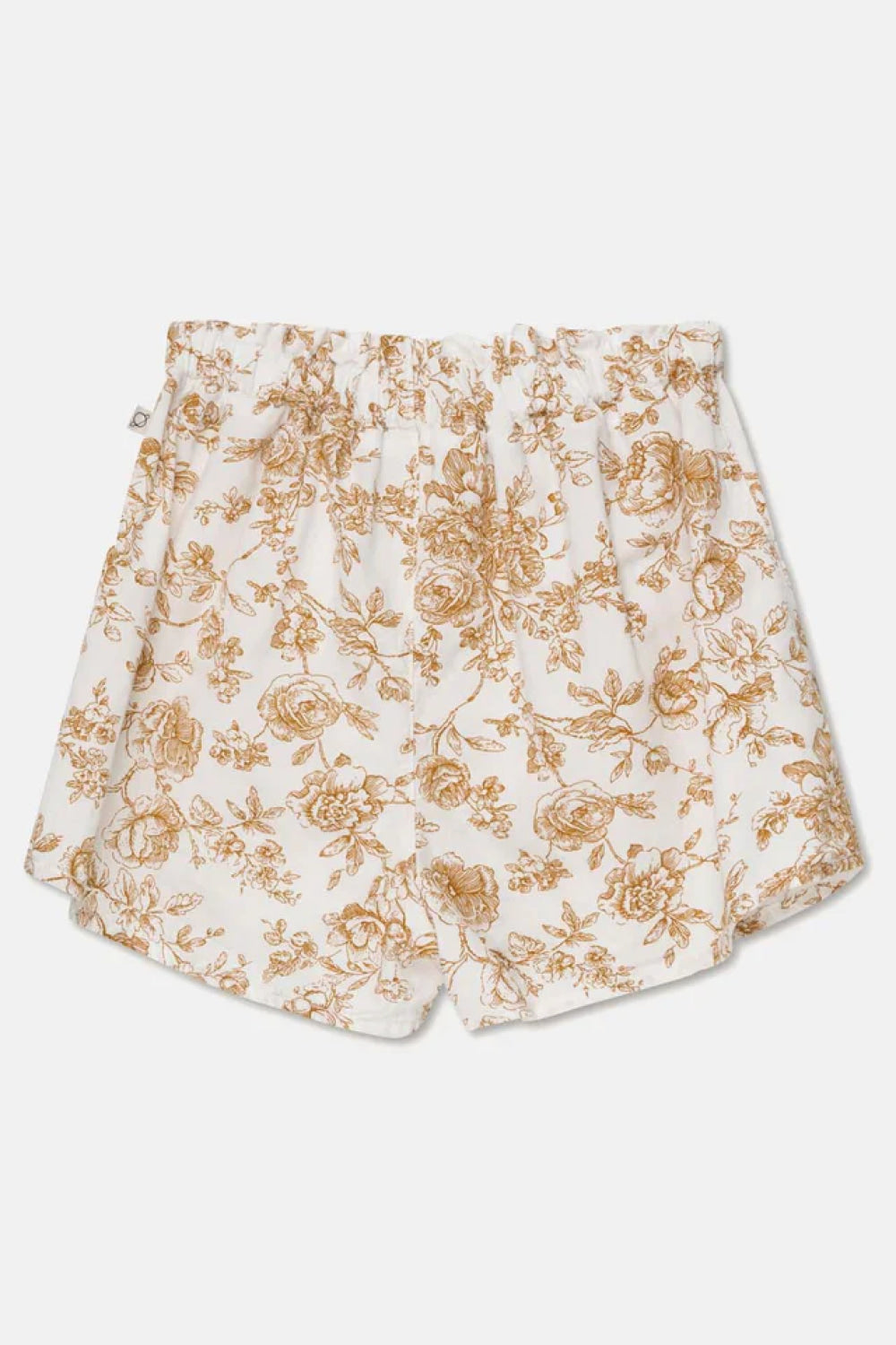 Cotton floral shorts - Ivory - Shorts