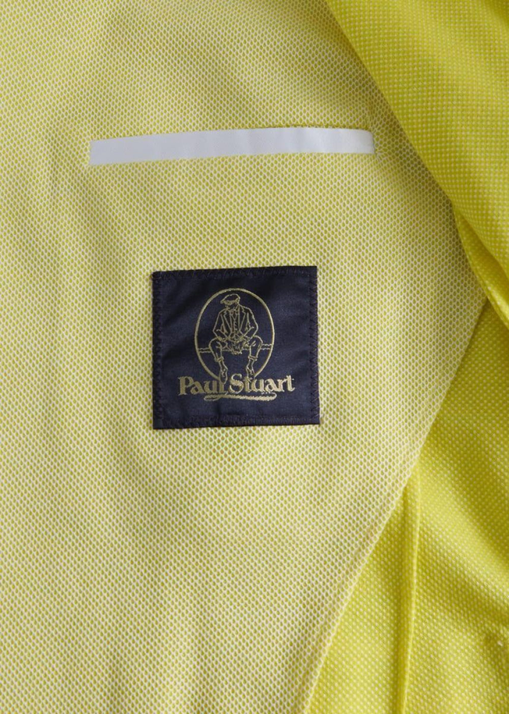 Cotton Pique Jacket - Lemon - Blazer
