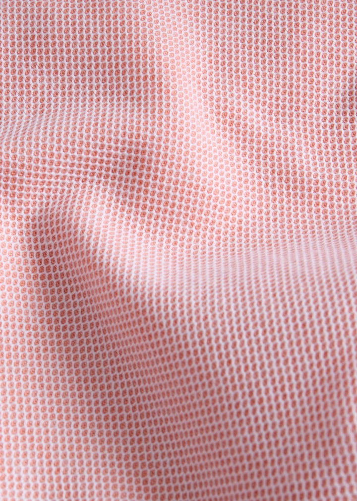 Cotton Pique Jacket - Peach - Blazer