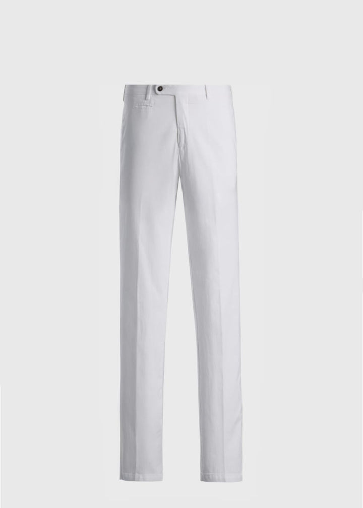 Cotton Trouser - White - Trouser