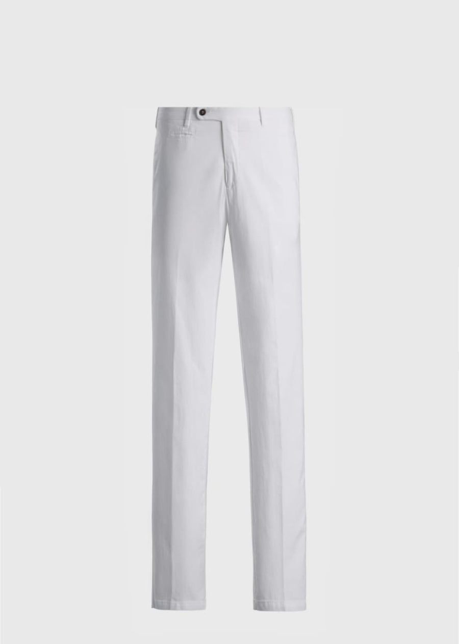 Cotton Trouser - White - Trouser