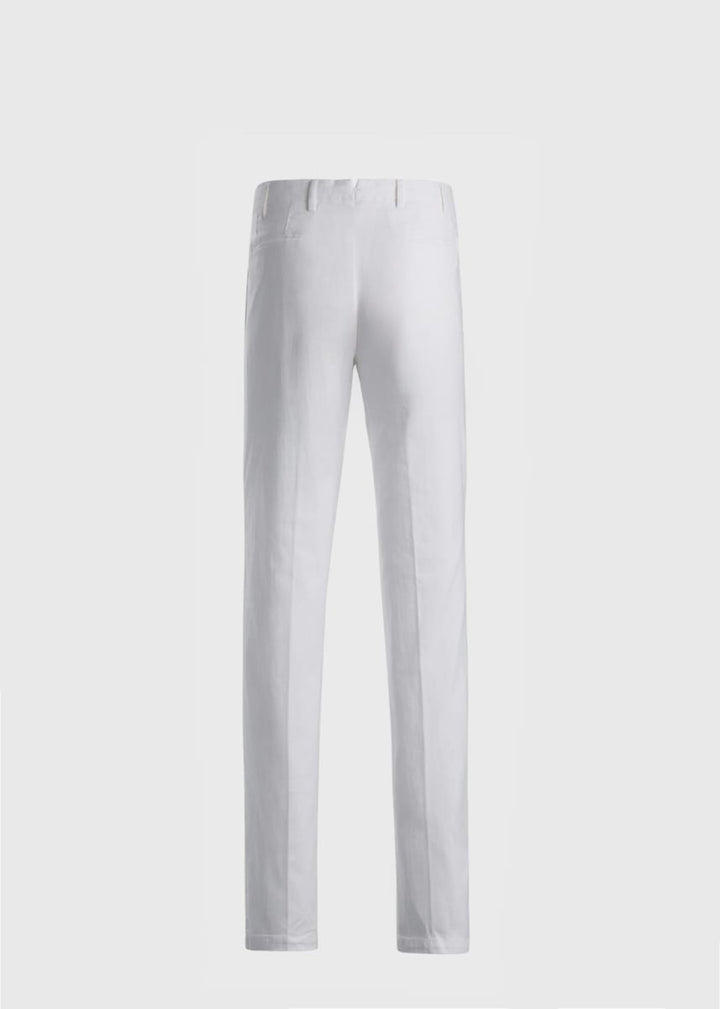 Cotton Trouser - White - Trouser
