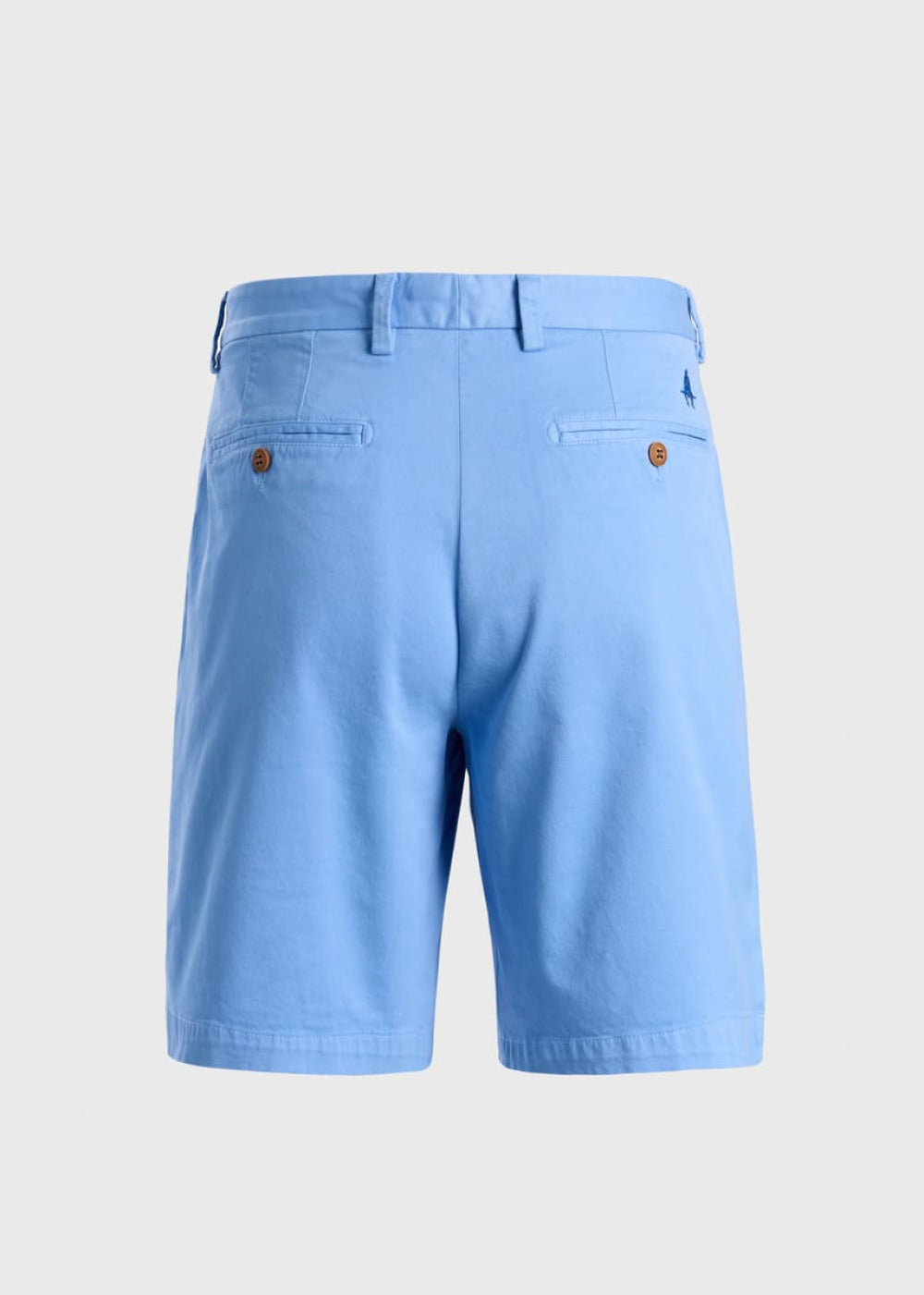 Cotton Twill Logo Short - Light Blue - Shorts
