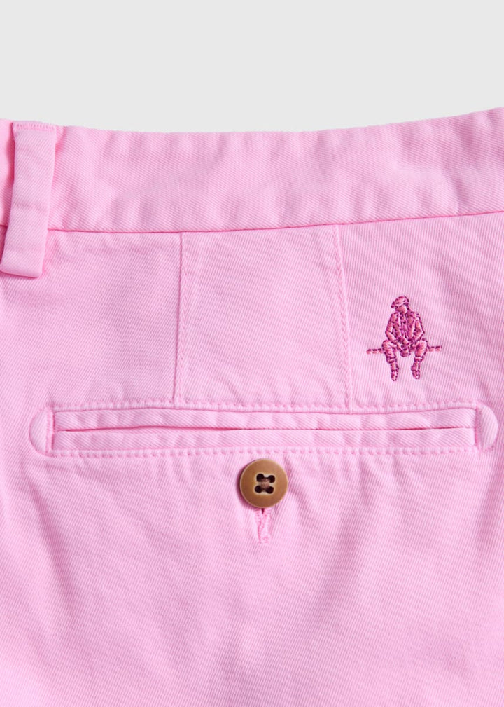 Cotton Twill Logo Short - Pink - Shorts