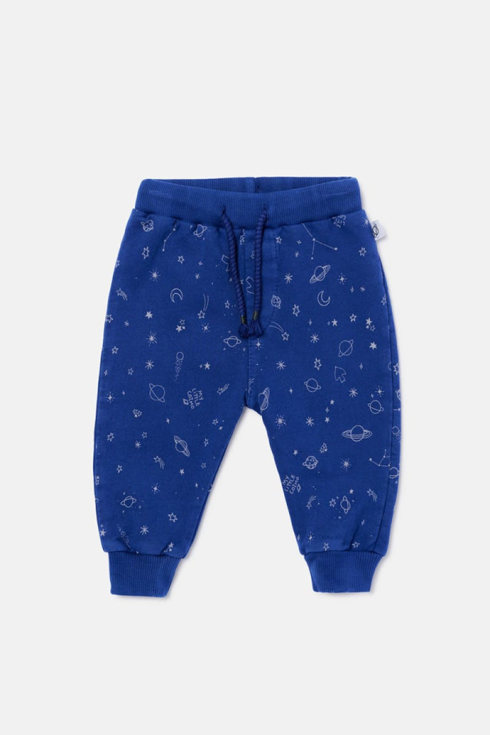 Cozmo Plush Baby Pants - Blue - Joggers