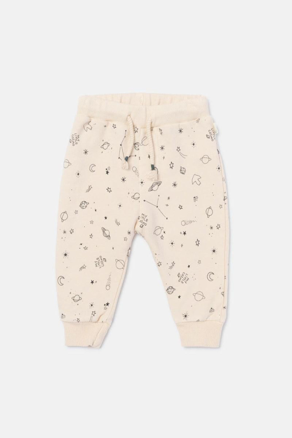Cozmo Plush Baby Pants - Stone - Sweatpant