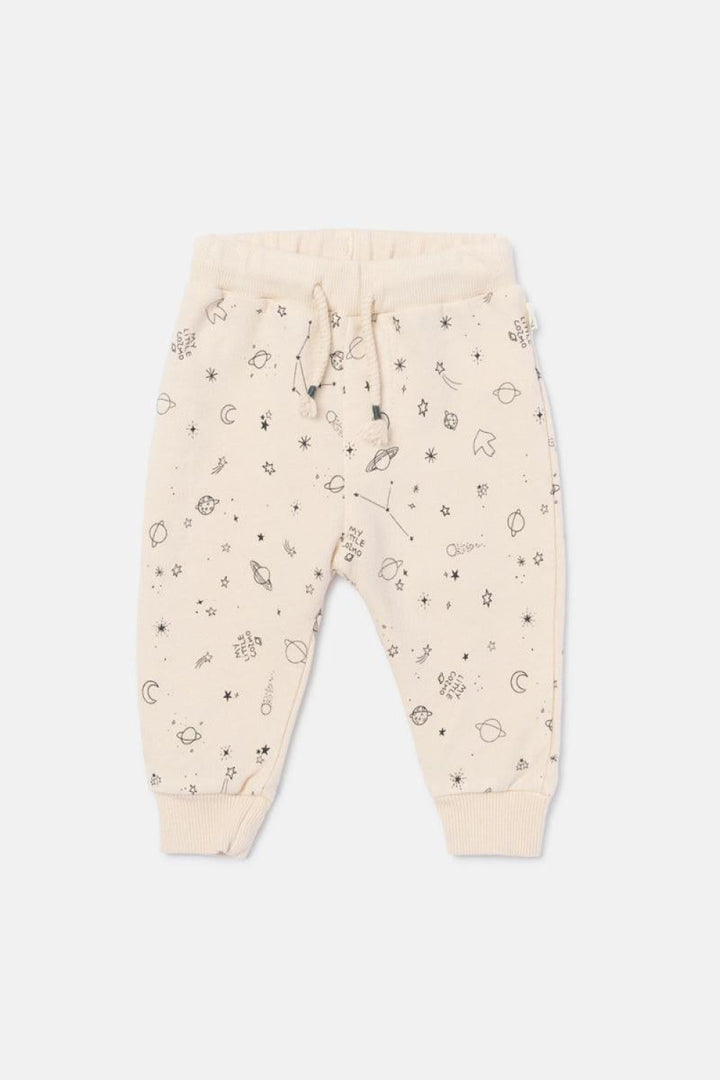 Cozmo Plush Baby Pants - Stone - Sweatpant