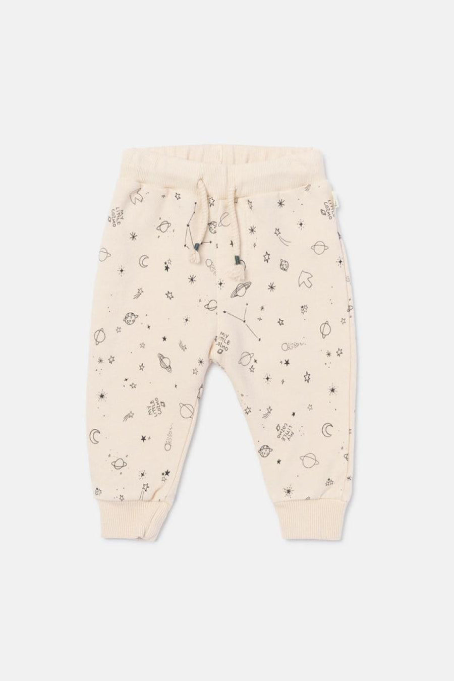 Cozmo Plush Baby Pants - Stone - Sweatpant