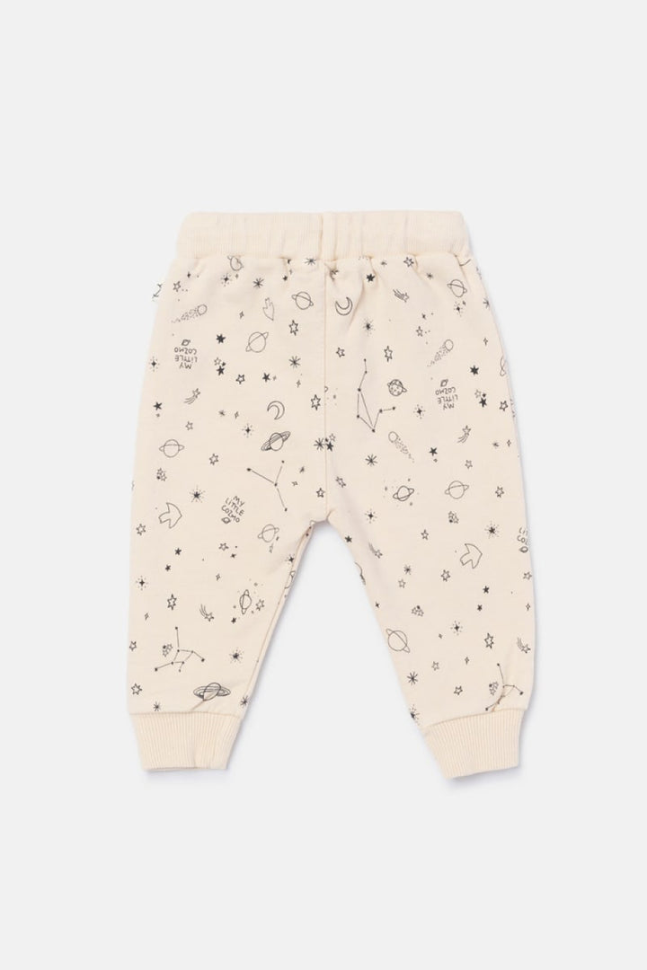 Cozmo Plush Baby Pants - Stone - Sweatpant