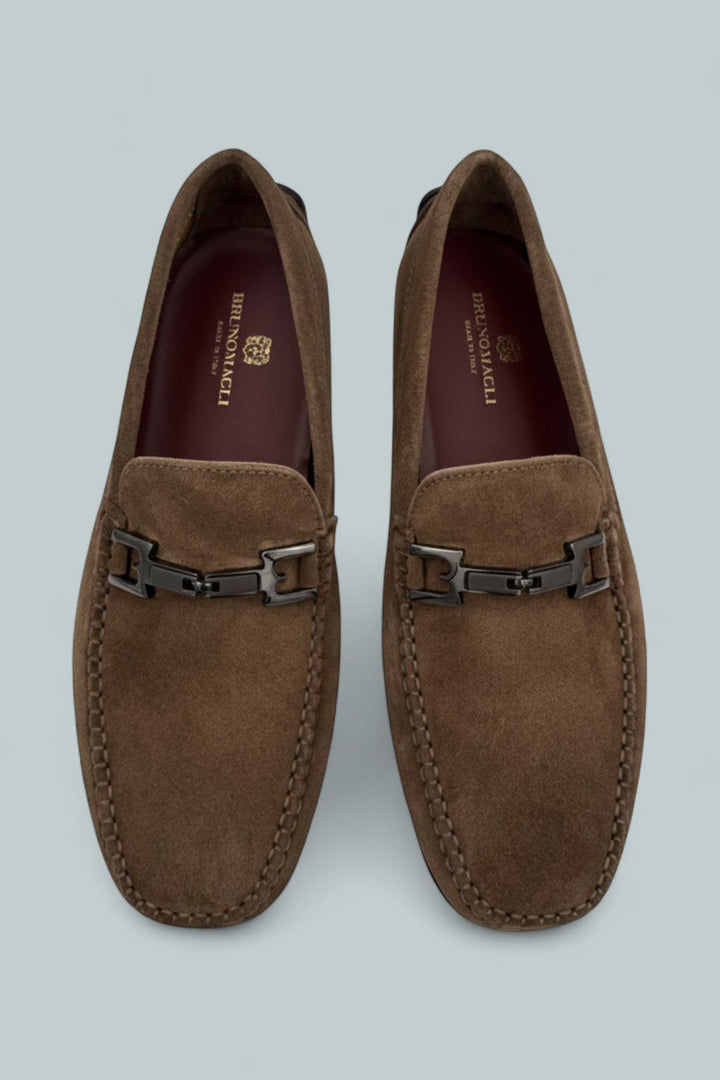 Taso Bit Driver - Taupe Suede
