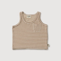 Tank Top - Bronze Stripe