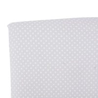 Crib Sheet - Stars Grey