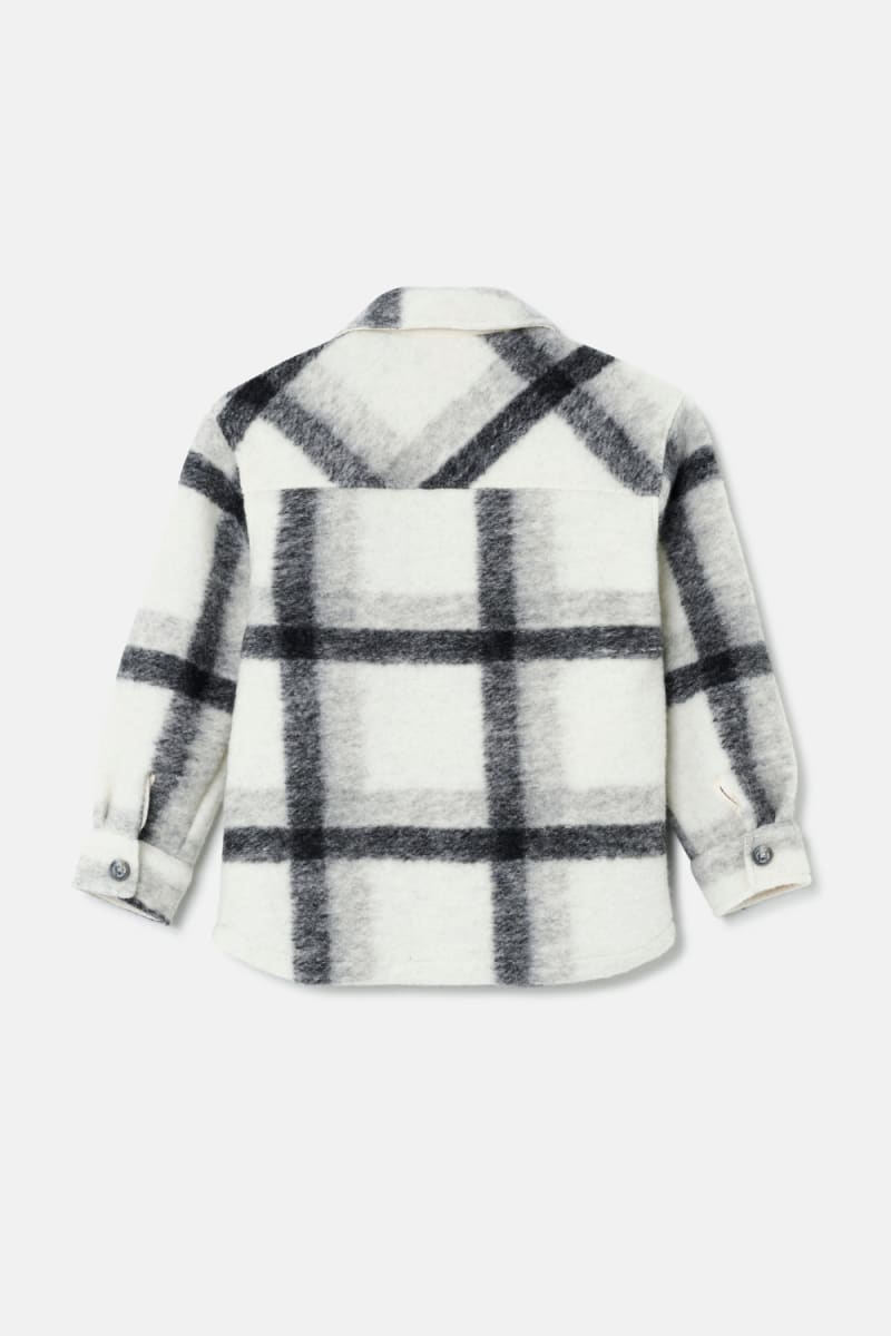 Sweet Plaid Overshirt - Unique