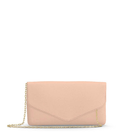 Comodo Envelope Clutch - Textured Champagne