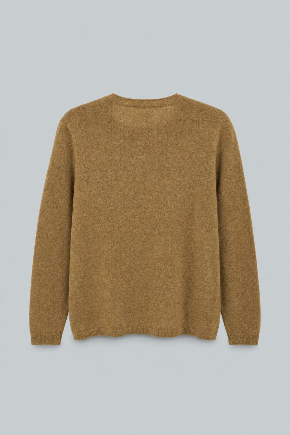 Crewneck Sweater In Cashmere Silk - Tapenade - M - Sweater
