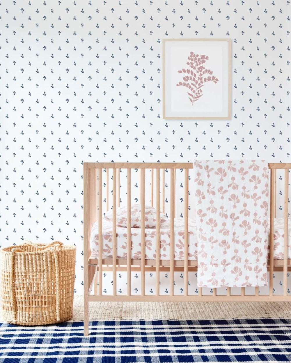 Crib Sheet - Radish Mauve - Onesize - Crib Sheet