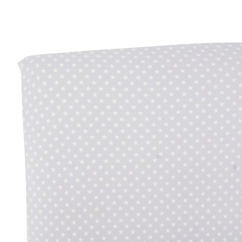 Crib Sheet - Stars Grey - OS - Crib Sheet