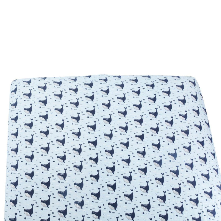 Crib Sheet - Whale - OS - Crib Sheet