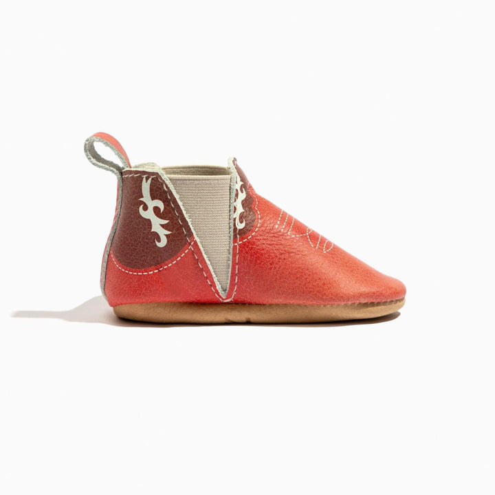 Crimson Cowboy Chelsea Boot Baby Shoe - ’Boots - Baby Kids Teen Adult’
