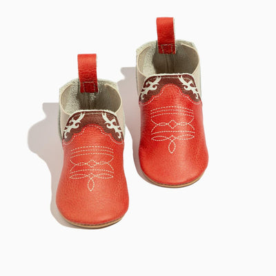 Crimson Cowboy Chelsea Boot Baby Shoe - ’Boots - Baby Kids Teen Adult’