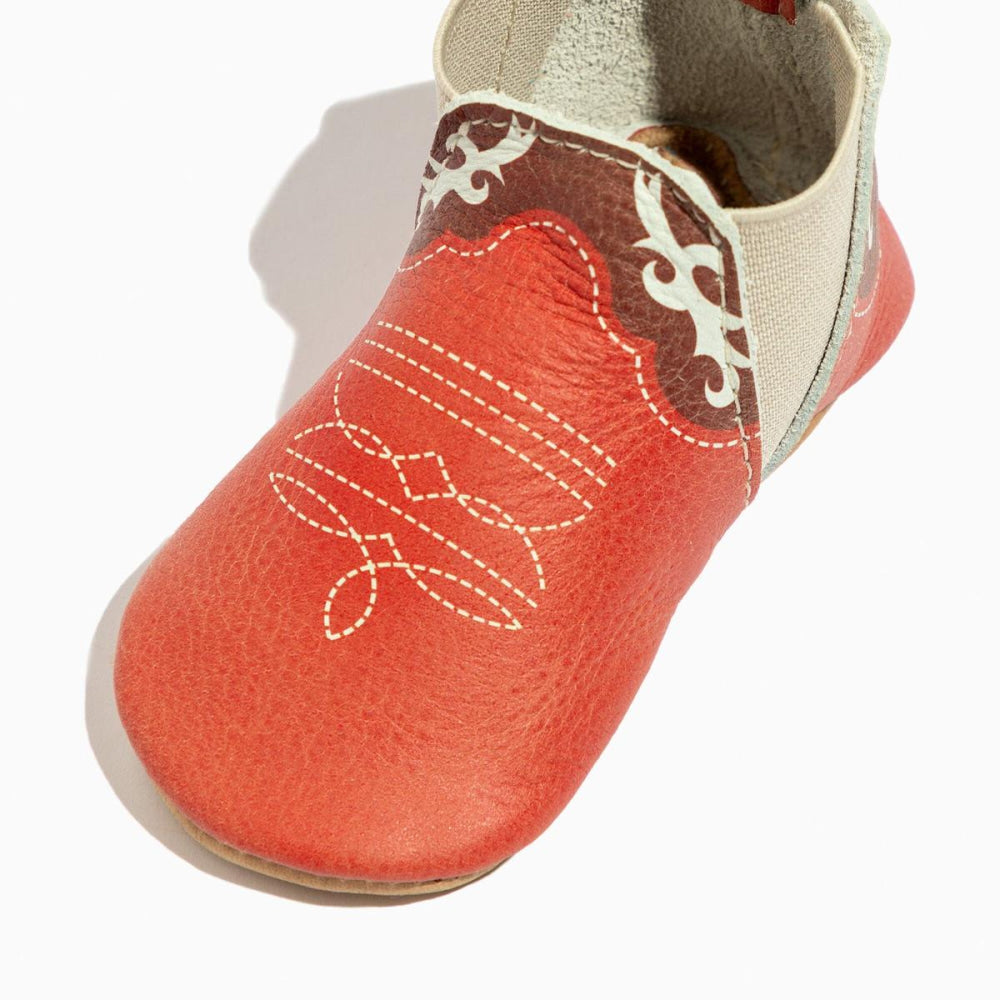 Crimson Cowboy Chelsea Boot Baby Shoe - ’Boots - Baby Kids Teen Adult’
