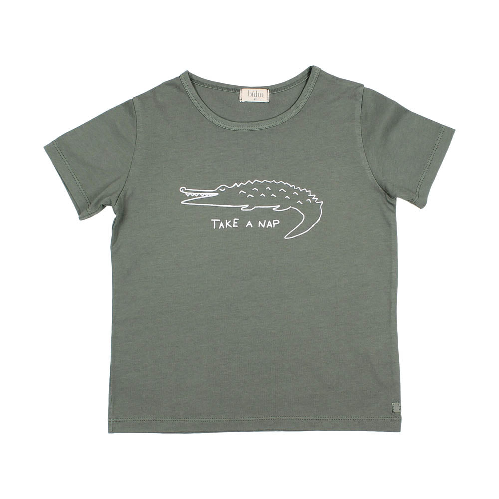 Crocodile T-Shirt - Kaki