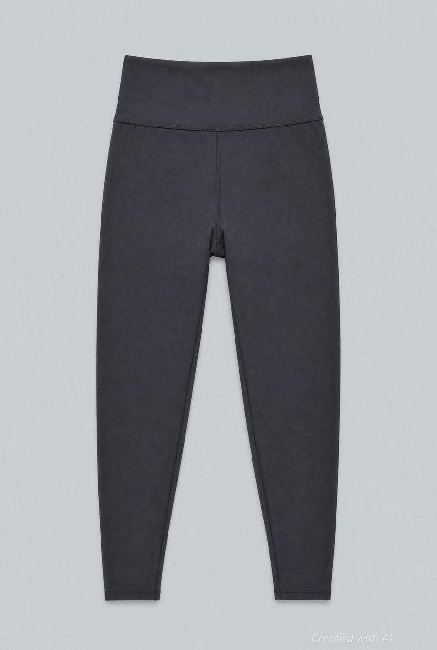 Cropped Leggings - Black - Leggings
